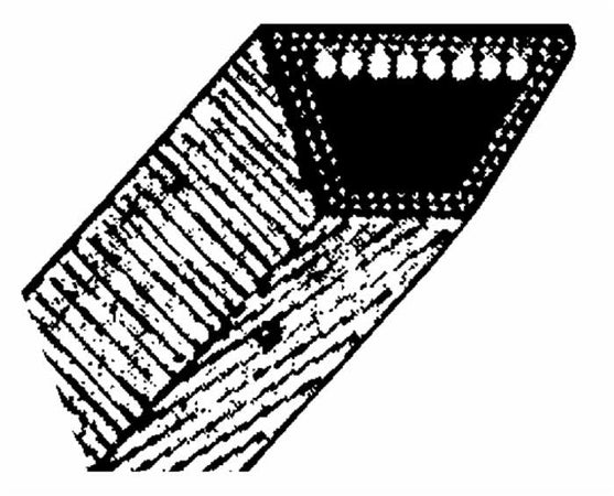 Cinghia trapezoidale 4L 35"