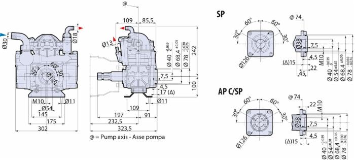 Pompa modello ar 50 sp