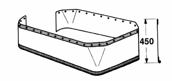 Telo protezione giallo