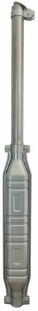 Marmitta completa con prolunga dritta attacco 55mm