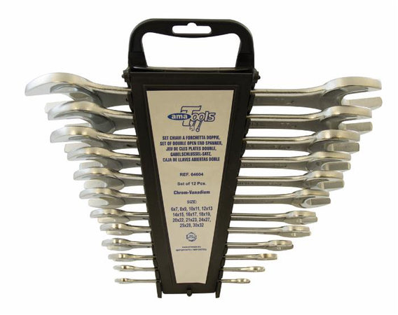 Set 12 chiavi a forchetta doppia