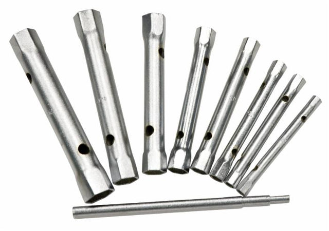 Set 8 chiavi a tubo doppie