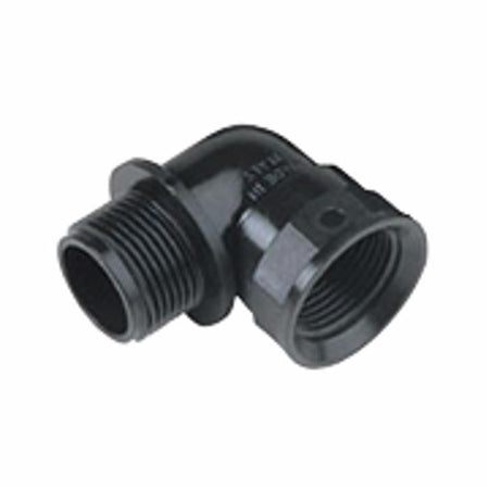 Raccordo maschio-femmina curvo G3/4" confezione da 10 pezzi