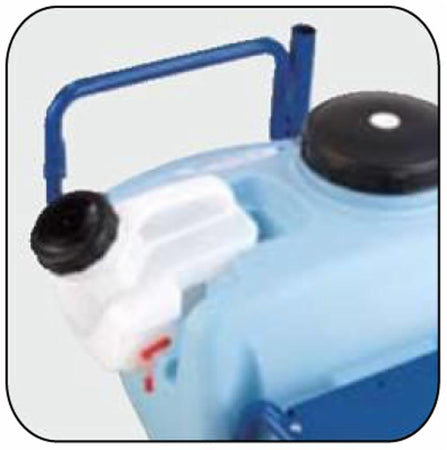 Carriola per irrorazione 90 lt