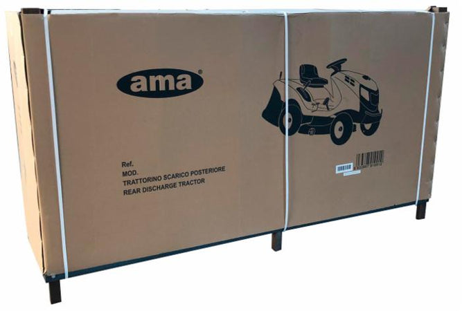 Trattorino tagliaerba Ama ATR102L con raccolta posteriore 102cm 452cc