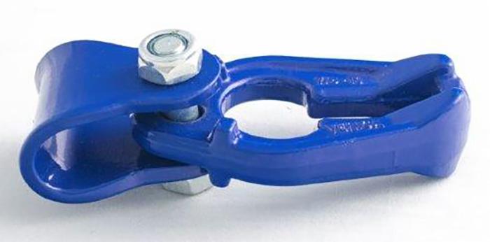 Gancio girevole fune-catena G100 per catena Ø 7/8mm lunghezza 140mm