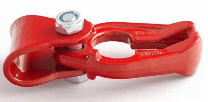 Gancio girevole fune-catena G80 per catena Ø 7/8mm lunghezza 140mm