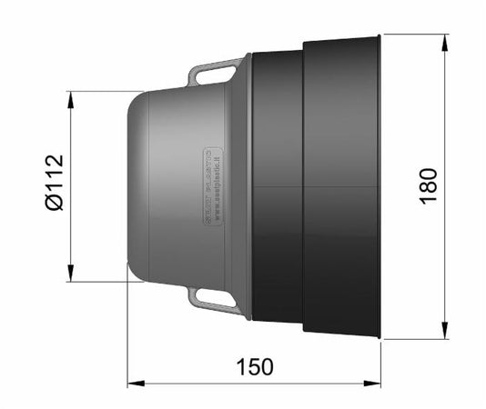 Controcuffia tonda mini