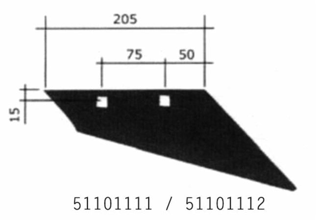 Vomerino adattabile Regent 51101111
