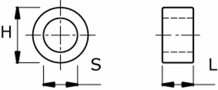 Boccola h=25 l=28