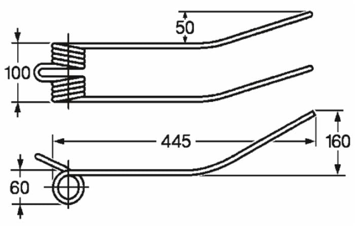 Dente giroandanatore adattabile Slam Girorami filo 8,5