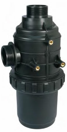Filtro di aspirazione G2 con filtraggio Inox 50 mesh e diametro filtro 170mm