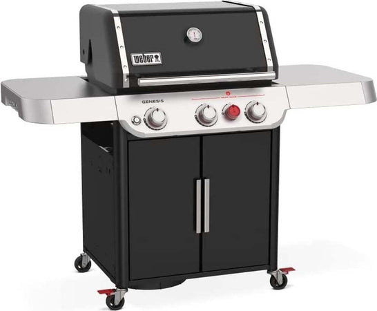Weber Barbecue a Gas GPL Genesis E-325S Acciaio Nero con Ruote Girevoli Giardino e giardinaggio/Barbecue e picnic/Barbecue e affumicatori/Barbecue da giardino e terrazza/Barbecue a gas Ogomondo - Martina Franca, Commerciovirtuoso.it