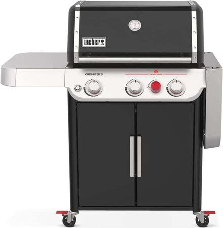 Weber Barbecue a Gas GPL Genesis E-325S Acciaio Nero con Ruote Girevoli Giardino e giardinaggio/Barbecue e picnic/Barbecue e affumicatori/Barbecue da giardino e terrazza/Barbecue a gas Ogomondo - Martina Franca, Commerciovirtuoso.it