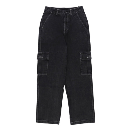 SANTA CRUZ Jeans Donna Nolan Cargo Slouch Pant Black Acid Wash/white da donna