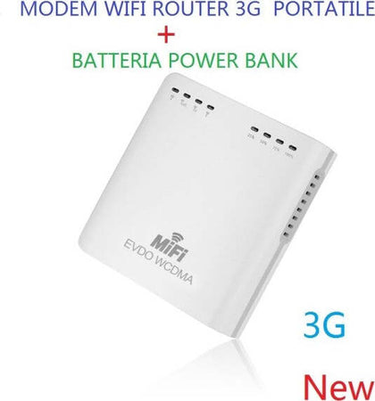 Wireless Mini Modem Wifi Router 3g Portatile Con Batteria Supporta Sim Wcdma Elettronica/Informatica/Periferiche di rete/Router Trade Shop italia - Napoli, Commerciovirtuoso.it