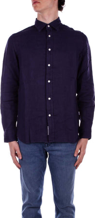 Woolrich-Camicie-Blu-da-uomo