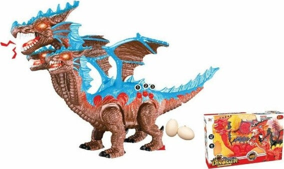 World Dinosaur Dinosauro A 3 Teste Con Luci E Suoni Giocattolo Gioco Bambini Giochi e giocattoli/Personaggi giocattolo/Animali Trade Shop italia - Napoli, Commerciovirtuoso.it