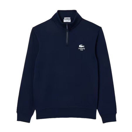 Lacoste felpe senza cappuccio uomo lacoste - sweatshirt - blu da uomo