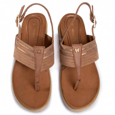 Wrangler Sandali Donna Infradito Ecopelle Sandalo Suola in Gomma Estivo Donna Sportivo Casual cod. WL01594A Scarpe Estive