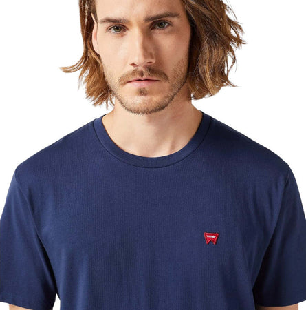 Wrangler-t-shirt-blu-logo-piccolo-112350434