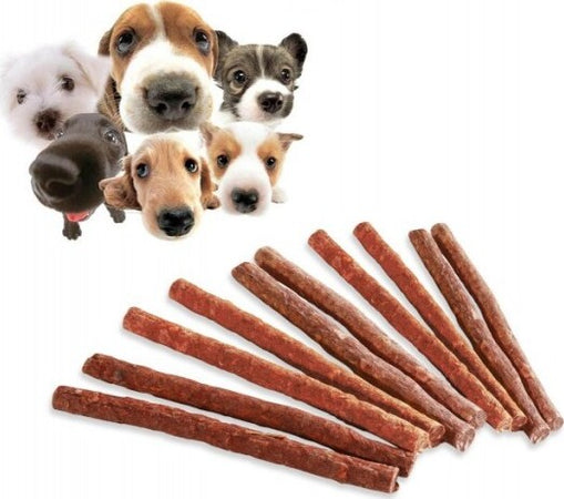 X-10-Bastoncini-Stick-Di-Carne-Essiccata-Cani-Deliziosi-Snacks-Premio-Animali