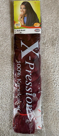 X-PRESSION NIGERIA EXTENSION PER CAPELLI - ALLUNGAMENTO ARTIFICIALE PER TRECCINE COLOUR 39 .