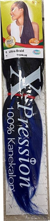 X-Pression Nigeria Extension per Capelli - Allungamento Artificiale per Treccine Colour # 2 T1 B/blue . X- Pression