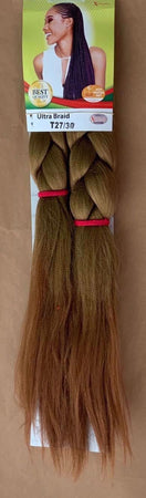 X-PRESSION NIGERIA EXTENSION PER CAPELLI - ALLUNGAMENTO ARTIFICIALE PER TRECCINE COLOUR # T27/30 .