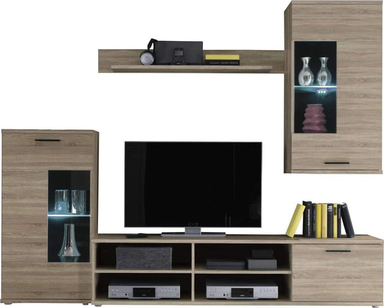 X37-parete-attrezzata-soggiorno-salotto-moderna-design-legno-marrone-rovere-quercia-+-luci-led-T2302,6S