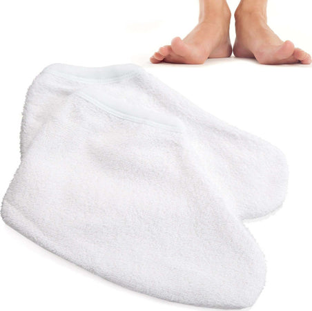 Xanitalia 2x Coppia Calzari Pedule In Spugna Per Trattamenti Paraffina Bellezza/Manicure e pedicure/Cura per mani e piedi/Calzini idratanti Profumeria Chèri - Locri, Commerciovirtuoso.it