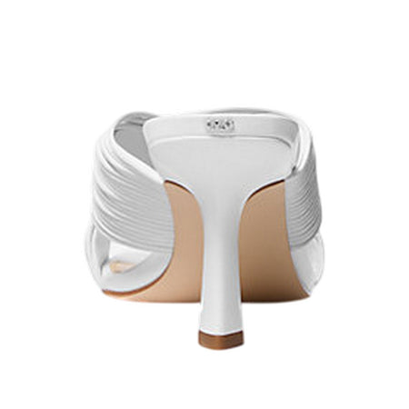 MICHAEL KORS scarpe con tacco donna michael kors - alessia mule sandal - bianco da donna