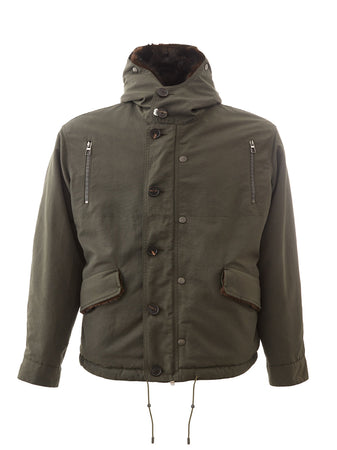 Lardini Parka con Eco Pelliccia interna da uomo
