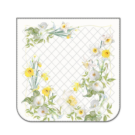 Trapuntino matrimoniale Tessitura Randi Calla Matrimoniale Raso di Cotone