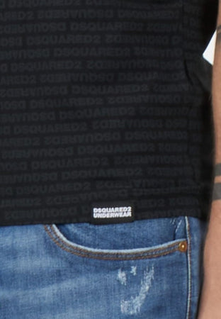 DSQUARED2 T-SHIRT ROUND NECK T-SHIRT da uomo
