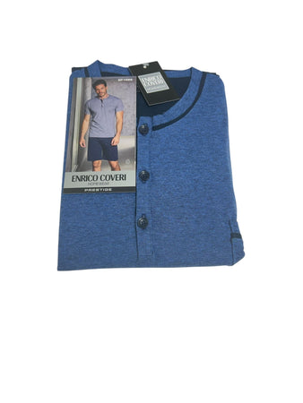 Pigiama Uomo Primavera/Estate Enrico Coveri EP1099 Cotone
