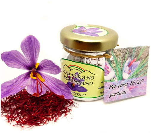 Zafferano in Pistilli Italiano "Roccolano" Stimmi di Zafferano Puro di Prima Categoria 0.50gr