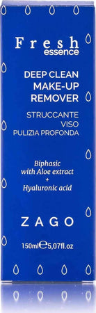 Zago Milano Cosmetics Struccante Viso Bifasico Pulizia Profonda + Hyaluronic Acid FRESH 150 ML Made in Italy COSMETICA SG Store - Nicosia, Commerciovirtuoso.it