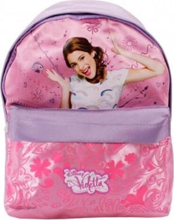 Zainetto-Scuola-Asilo-Con-Tasca-Anteriore-Chiusura-A-Zip-Disney-Violetta