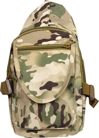 Zainetto Uomo Monospalla Fantasia Mimetico Multicam Zaino Piccolo Moda/Uomo/Borse/Zaino monospalla Il Distintivo - Pesaro, Commerciovirtuoso.it