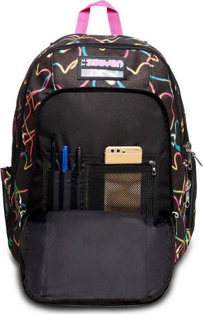 Zaini Seven 7.1 Led Control Girl Zaino per La Scuola per Ragazze Fantasia 1 Manico E Zip Tasca Frontale Organizzata Cancelleria e prodotti per ufficio/Scuola e materiale didattico/Materiale scolastico/Cartelle e zaini per la scuola/Zaini per ragazzi Cartoleria Deja Vu - Crotone, Commerciovirtuoso.it