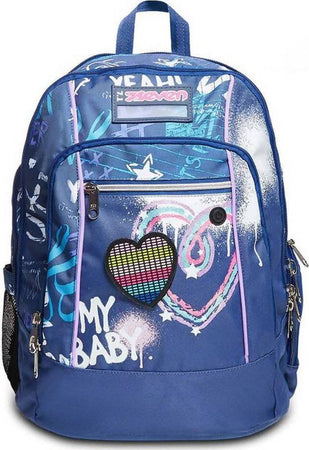 Zaini Seven 7.1 Led Control Girl Zaino per La Scuola per Ragazze Fantasia 1 Manico E Zip Tasca Frontale Organizzata Cancelleria e prodotti per ufficio/Scuola e materiale didattico/Materiale scolastico/Cartelle e zaini per la scuola/Zaini per ragazzi Cartoleria Deja Vu - Crotone, Commerciovirtuoso.it