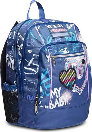 Zaini Seven 7.1 Led Control Girl Zaino per La Scuola per Ragazze Fantasia 1 Manico E Zip Tasca Frontale Organizzata Cancelleria e prodotti per ufficio/Scuola e materiale didattico/Materiale scolastico/Cartelle e zaini per la scuola/Zaini per ragazzi Cartoleria Deja Vu - Crotone, Commerciovirtuoso.it
