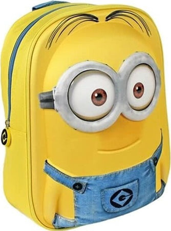 Zaino-Minions-Cattivissimo-Me-Giallo-Bambini-Asilo-Tempo-Libero-Elementari