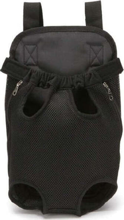 Zaino-Per-Animali-Domestici-Traspirante-Cani-Regolabile-Portatile-Rete-Tg.m-Nero
