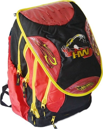 Zaino-Per-Scuola-Gita-Tempo-Libero-Escursioni-Hot-Weels-Schienale-Ergonomico