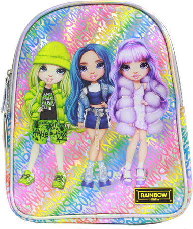 Zaino Rainbow High Iridiscente con in regalo due pennarelli per i capelli Cancelleria e prodotti per ufficio/Scuola e materiale didattico/Materiale scolastico/Cartelle e zaini per la scuola/Zainetti per bambini Store Kitty Fashion - Roma, Commerciovirtuoso.it