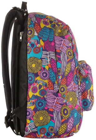 Zaino Scuila Seven The Double Skull Girl- Reversibile Con Cuffie Zaino 29 Lt Rosa Colorato