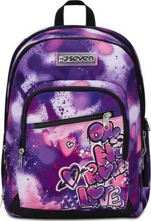 Zaino-Scuola-Seven-Advanced-Detach-Multi-Girl