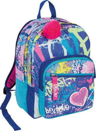 Zaino Scuola Seven Pocket Up Sj Gang Sj Ever Wingly Girl Cancelleria e prodotti per ufficio/Scuola e materiale didattico/Materiale scolastico/Cartelle e zaini per la scuola/Zaini per ragazzi Cartoleria Deja Vu - Crotone, Commerciovirtuoso.it
